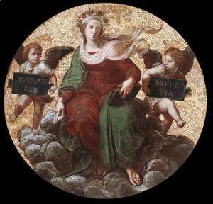 Raphael - The Stanza della Segnatura Ceiling: Theology