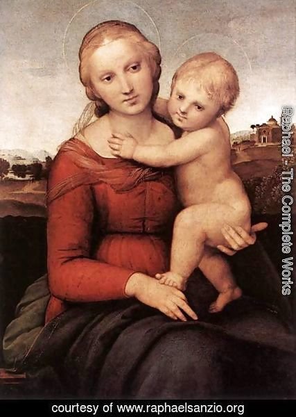 Raphael - Madonna and Child (or The Small Cowper Madonna)