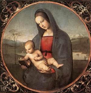 Raphael - Madonna with the Book (or Connestabile Madonna)