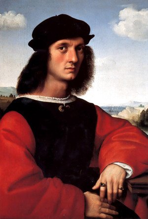 Raphael - Portrait of Agnolo Doni I