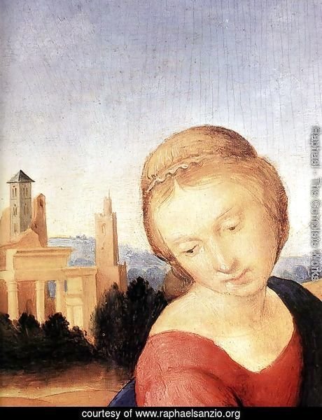 Madonna and Child with the Infant St John (detail)