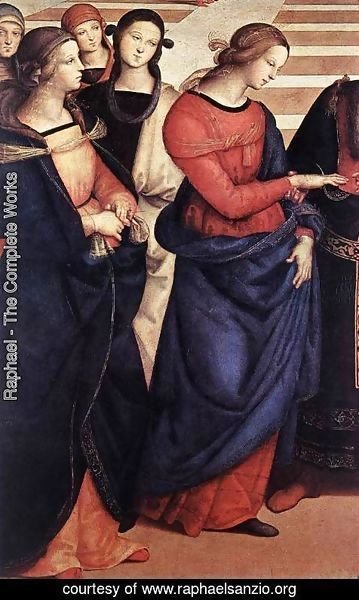 Raphael - Spozalizio (detail) 1
