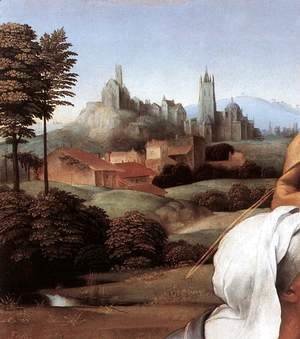 Raphael - The Canigiani Madonna (detail) 2