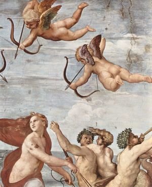 Raphael - The Triumph of Galatea (detail 1)