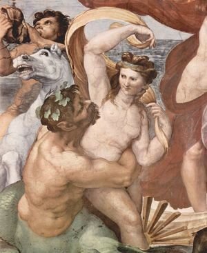Raphael - The Triumph of Galatea (detail 2)
