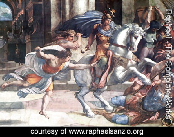Raphael - Heliodore's expulsation of temple
