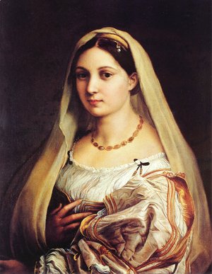 Raphael - Madonna of a Woman (La Velata)