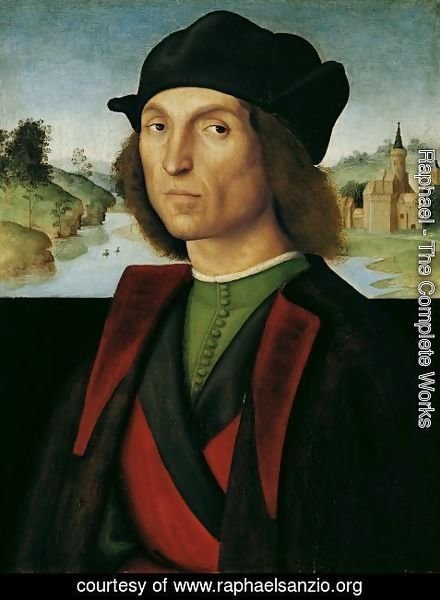 Raphael - Portrait of a Man 1502 1504
