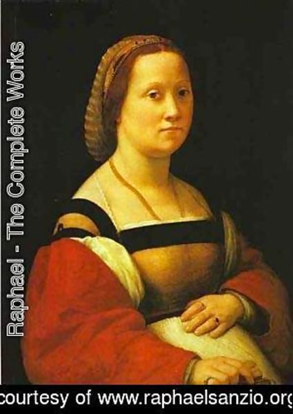 Raphael - Portrait Of A Pregnant Woman 1506