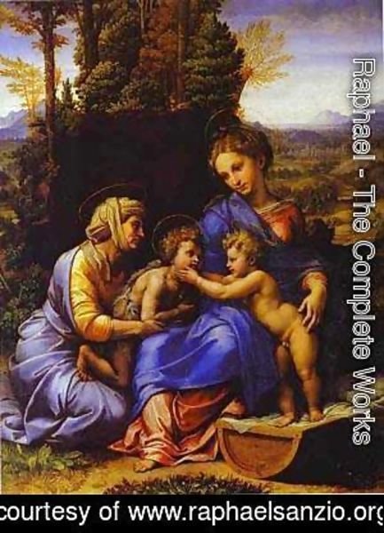 Raphael - The Holy Family Known As Little Holy Family