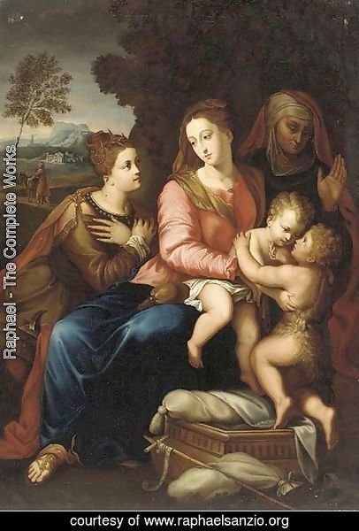 The Virgin and Child with St. John the Baptist, St. Anne and St. Catherine of Alexandria