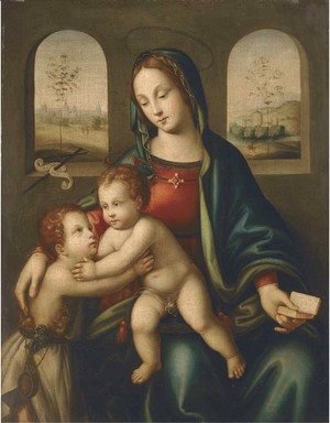 The Madonna and Child with the Infant Saint John the Baptist 3