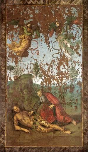 Raphael - The Creation of Eve from Adam