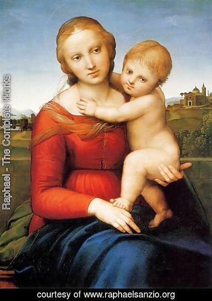Raphael - Madonna and Child (The Small Cowper Madonna)