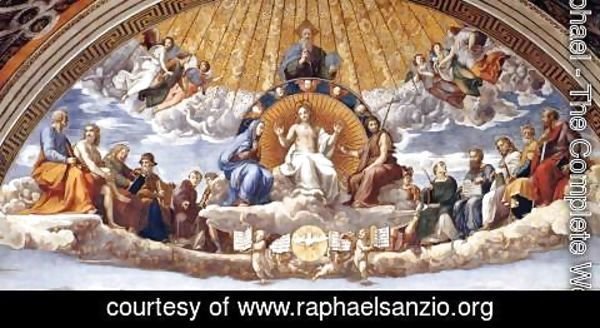 Raphael - La Disputa (detail)