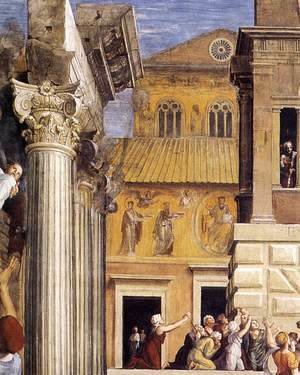 Raphael - The Fire in the Borgo (detail) 2