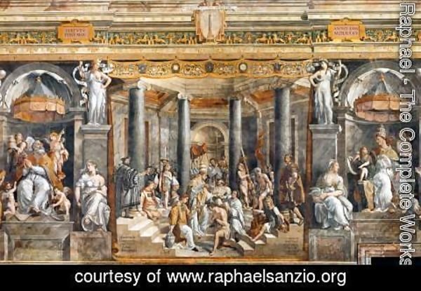 Raphael - Baptism of Constantine