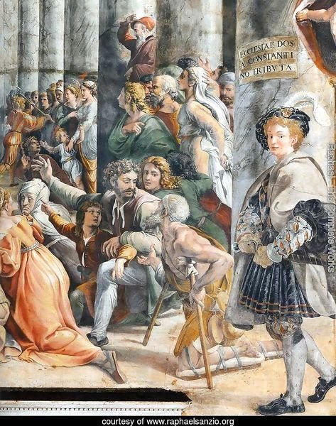 The Donation of Rome (detail)