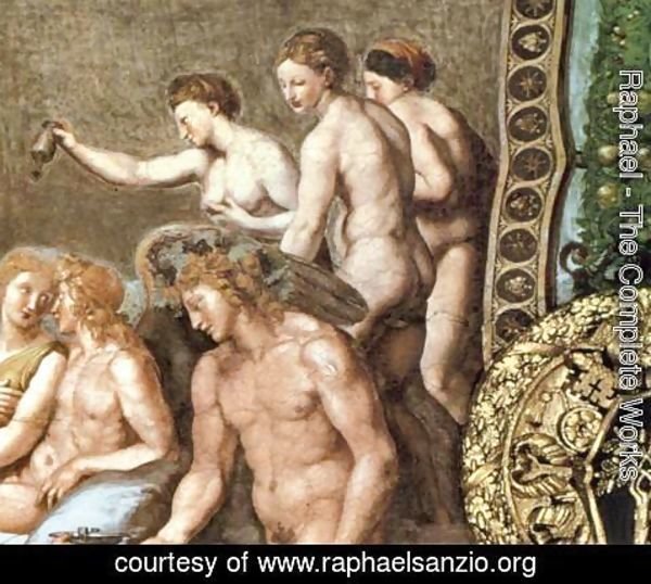 Raphael - The Feast of God (detail)