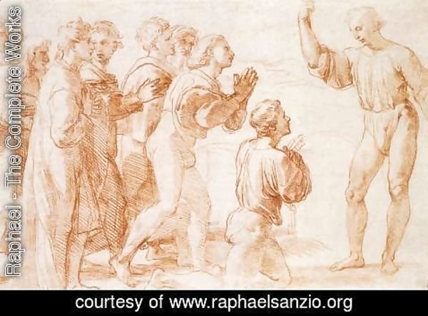 Raphael - Compositional Study for Handing-over the Keys