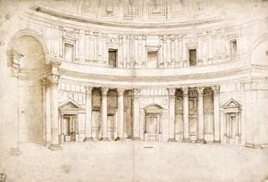 Raphael - Interior of the Pantheon