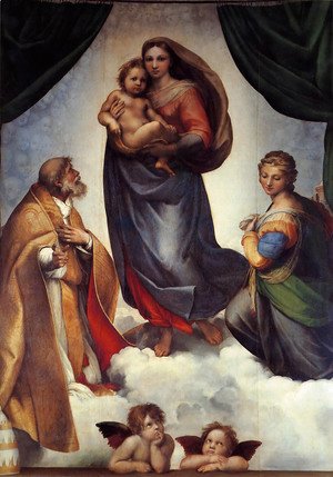 Raphael - The Sistine Madonna 2