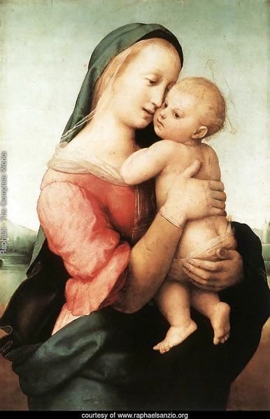 Detail of the 'Tempi' Madonna
