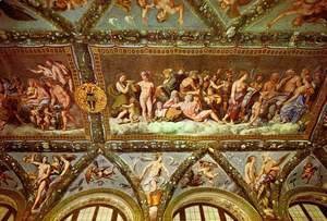 Raphael - Ceiling of the Loggia of Psyche