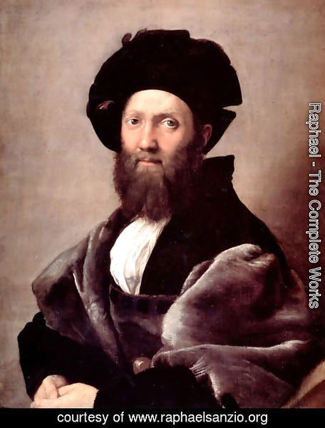 Raphael - Portrait of Baldassare Castiglione 1414-15