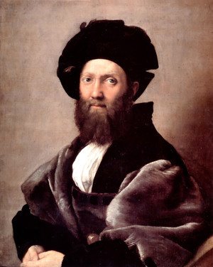 Raphael - Portrait of Baldassare Castiglione 1414-15