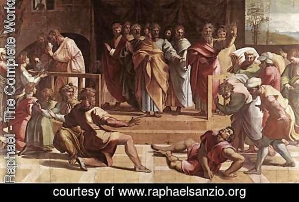 Raphael - The Death Of Ananias