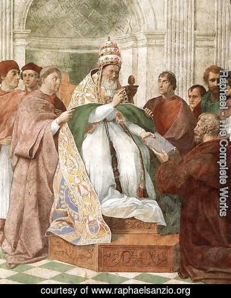 Raphael - Gregory IX Approving The Decretals