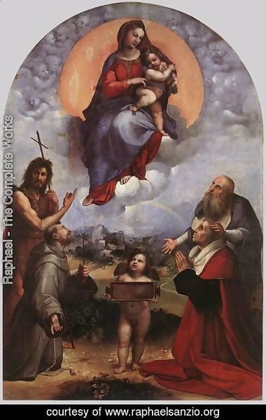 Raphael - The Madonna of Foligno 1511-12