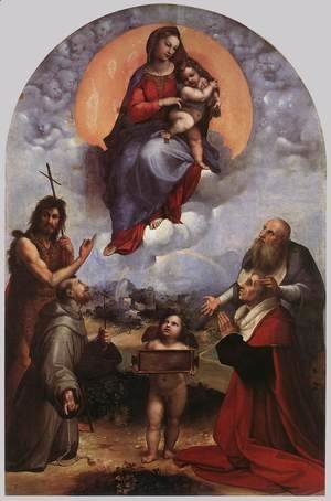 Raphael - The Madonna of Foligno 1511-12