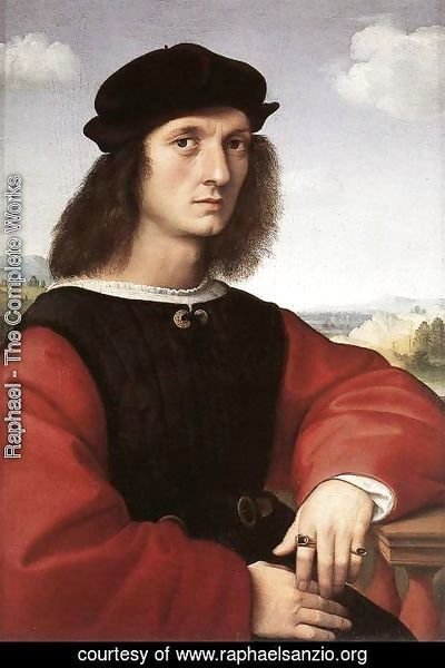 Raphael - Portrait Of Agnolo Doni