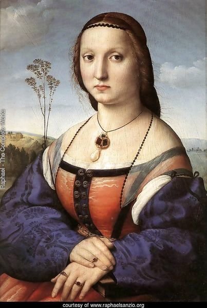 Portrait Of Maddalena Doni