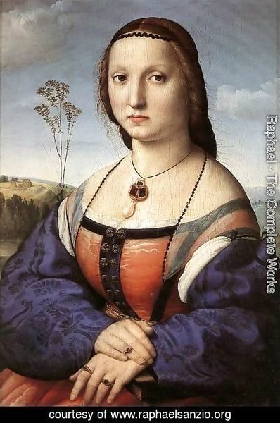 Raphael - Portrait Of Maddalena Doni