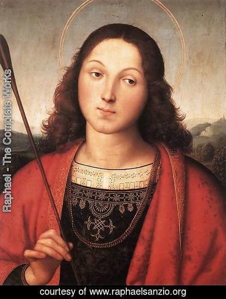Raphael - St. Sebastian (probably with Perugino) 1500-01