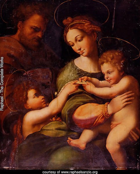 Holy Family With Saint John The Baptist